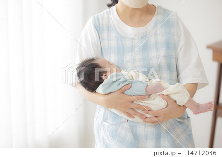 赤ちゃんと保健師の家庭訪問 赤ちゃんと保健師の家庭訪問 114712036