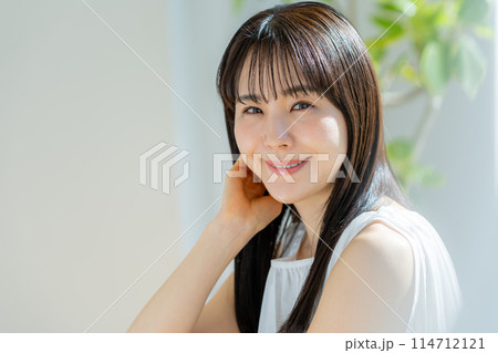 日本人女性の美容イメージ 114712121