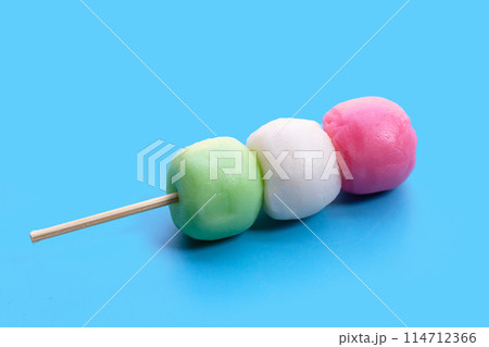 Japanese dessert, Dango on stick 114712366
