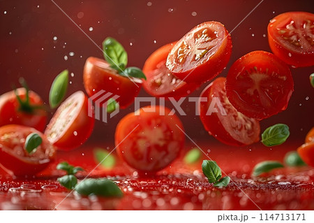 フレッシュなトマト スタジオ写真11 AI生成画像 フレッシュなトマト スタジオ写真11 AI生成画像 114713171