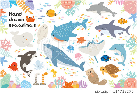 ◆Deep Sea~深海水族館館長室◆手描きイラスト 終了しました】「ミヤタチカのお絵描き水族館」販売記念ワーク