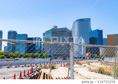 東京 工事が続く環状第2号線築地周辺 2024.05 b-1 東京 工事が続く環状第2号線築地周辺 2024.05 b-1 114715259