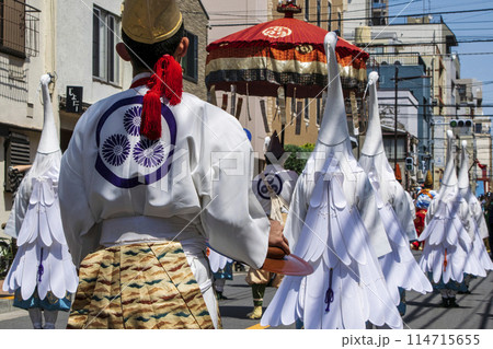 浅草 三社祭 初日 白鷺の舞 大行列 浅草 三社祭 初日 白鷺の舞 大行列 114715655
