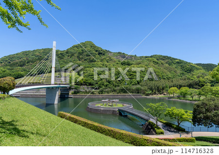 《福岡県》筑豊緑地・新緑 114716328