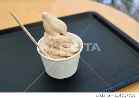 カップ入りコーヒーソフトクリーム カップ入りコーヒーソフトクリーム 114717718