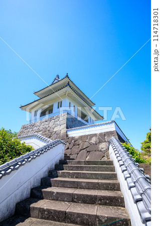 初夏の竹崎城址展望台　佐賀県太良町 114718301