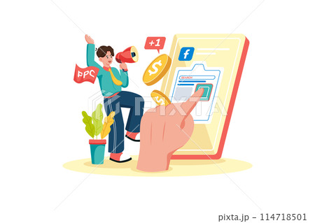 PPC advertiser running ad campaigns based on SEO. 114718501