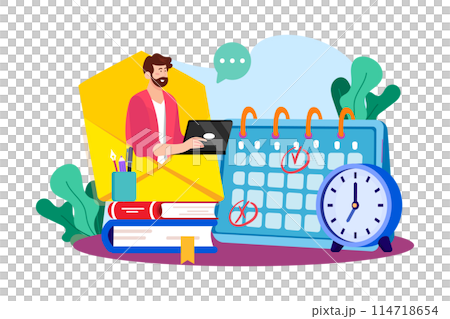 Email service supports the synchronization of calendars and schedules. Email service supports the synchronization of calendars and schedules. 114718654