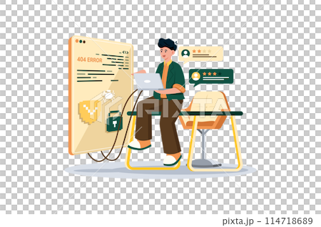 IT support team uses feedback to optimize troubleshooting processes. IT support team uses feedback to optimize troubleshooting processes. 114718689