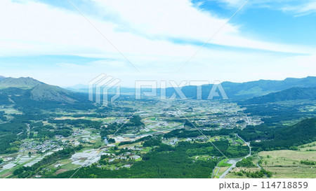 田園都市の風景　空撮 114718859