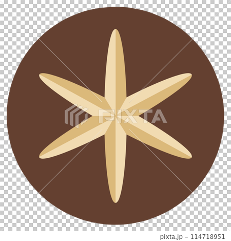 Shiitake mushroom with cuts 114718951