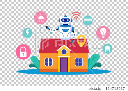 Smart home devices employ AI for automation. 114718987