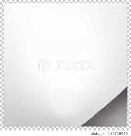 メモ用紙のコピースペース 114719980