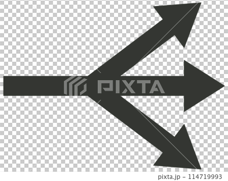三管齊下的箭頭 114719993