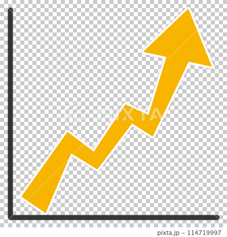 Rising graph 114719997