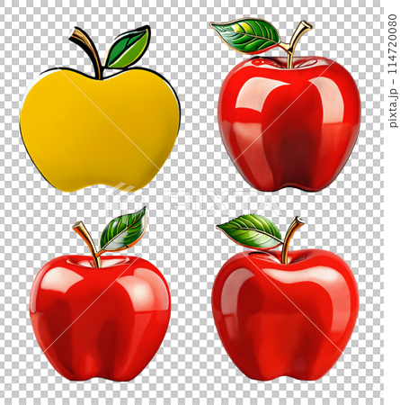 Apple enamel pin set 114720080