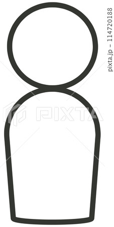 人物のピンアイコン 人物のピンアイコン 114720188