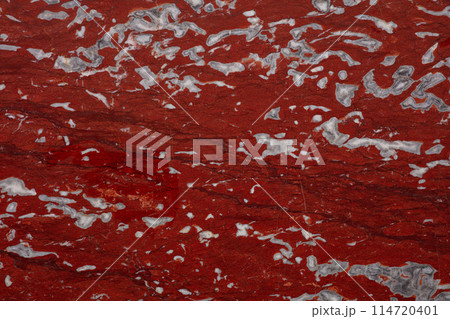 Rosso Francia Marble background, contrast texture for unique interior work. 114720401