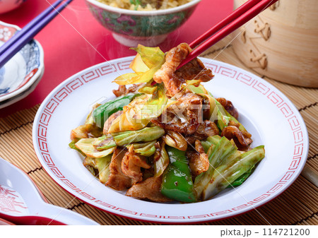 本格中華　回鍋肉（ホイコーロー） 114721200