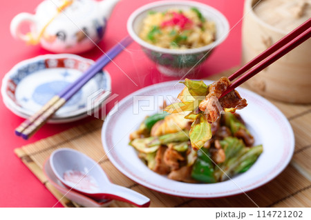 本格中華　回鍋肉（ホイコーロー） 114721202