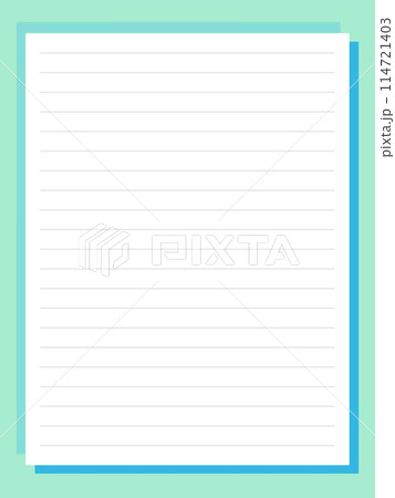 白い紙のコピースペース 114721403