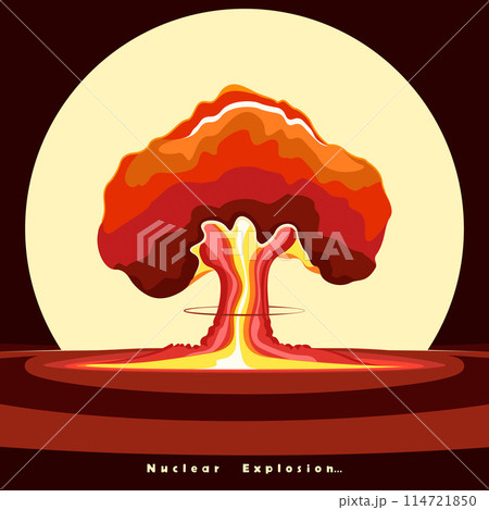 A huge nuclear explosion. 114721850