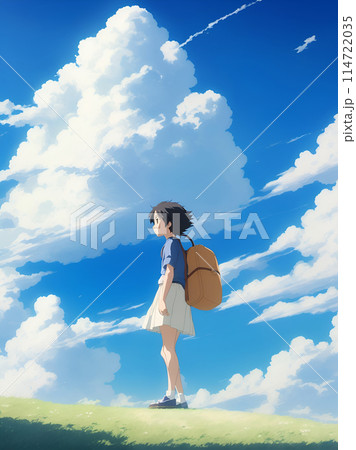 空の風景「AI」生成画像 114722035