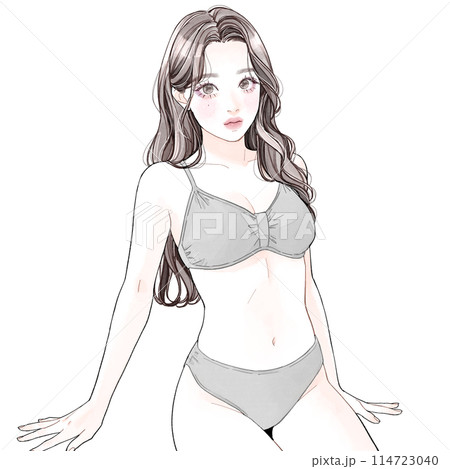 水着の女性 114723040