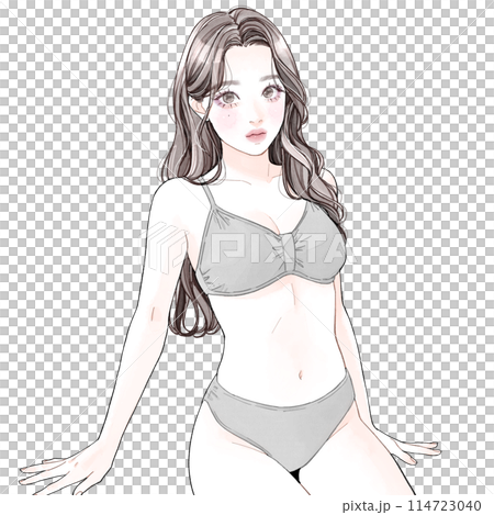 水着の女性 114723040