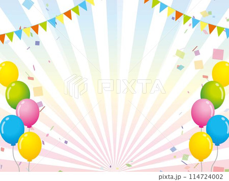 紙吹雪風船 紙吹雪風船 114724002