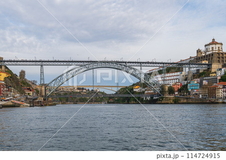 ポルト、ポルトガル　世界遺産•ドンルイス1世橋、PORTO Portugal  Bridges 114724915