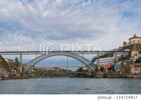 ポルト、ポルトガル　世界遺産•ドンルイス1世橋、PORTO Portugal  Bridges 114724917