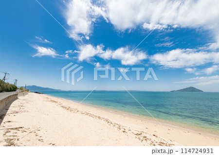 海岸沿いから眺める景色 114724931