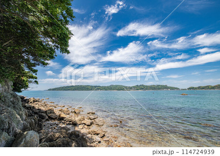 海岸沿いから眺める景色 114724939