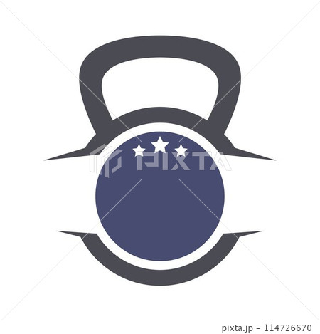 Fitness and workout logo icon design 114726670