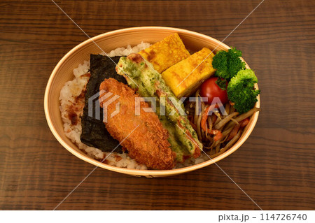 わっぱ弁当ののり弁 わっぱ弁当ののり弁 114726740