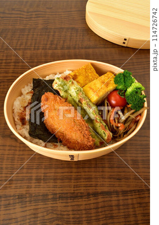 わっぱ弁当ののり弁 114726742