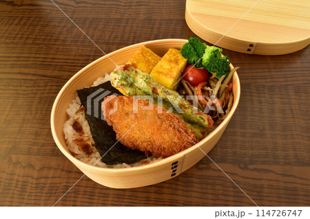 わっぱ弁当ののり弁 114726747