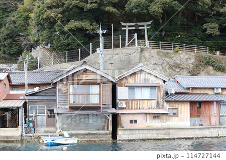 海の京都　伊根町　舟屋群 114727144