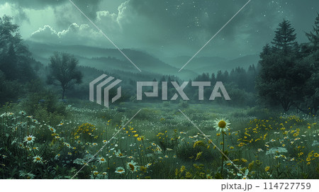 星降る夜の花園 114727759