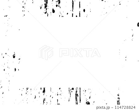 Black and white grunge. Distress overlay texture. Abstract surface dust and rough dirty wall background concept. Distress illustration simply place over object to create grunge effect. Vector EPS10. 114728824