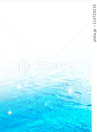 海辺の水面 114729210