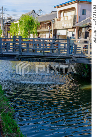 情緒ある街並みに癒される小江戸、佐原レトロなの風景 114731263