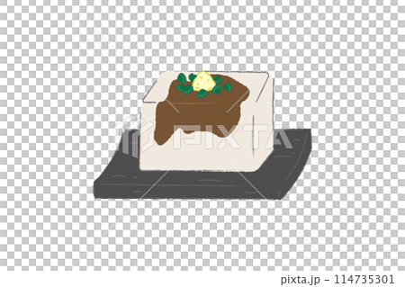 居酒屋菜單冷豆腐 居酒屋菜單冷豆腐 114735301