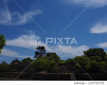 夏の岡山城 夏の岡山城 114735795