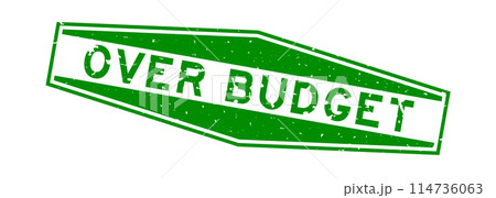 Grunge green word hexagon rubber seal stamp on white background 114736063