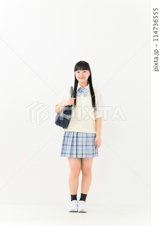 女子高生　ポートレート　縦 114736555