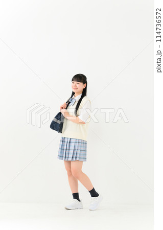 女子高生　ポートレート　縦 114736572