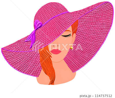 hat of woman 114737512
