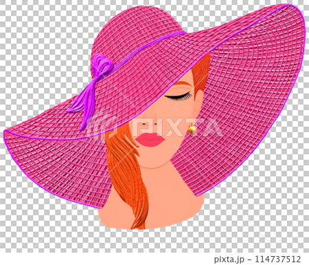 hat of woman 114737512